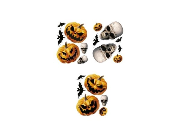 Halloween-stickers, 3 ark