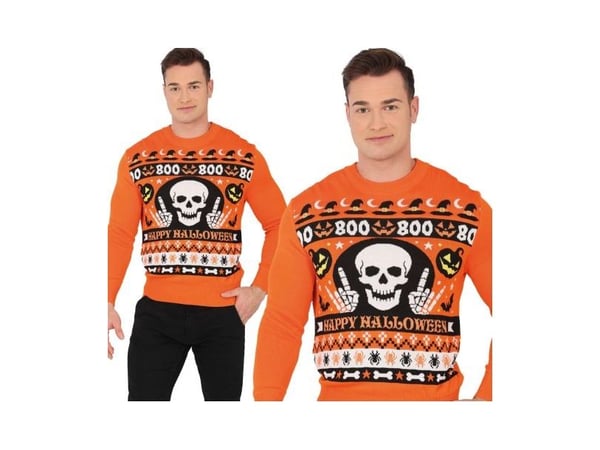 Halloween Boo bluse