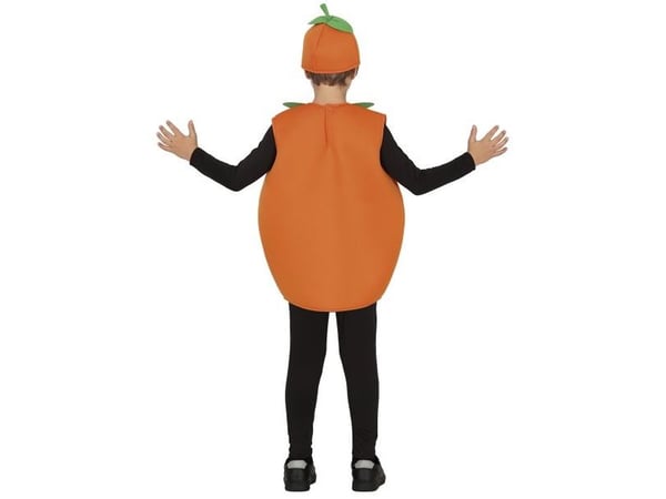 Pumpa poncho med hatt