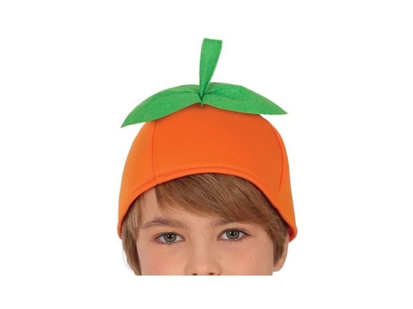Pumpa poncho med hatt