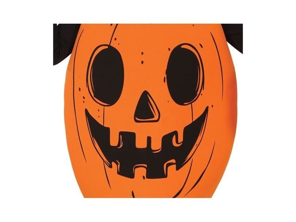 Pumpa poncho med hatt