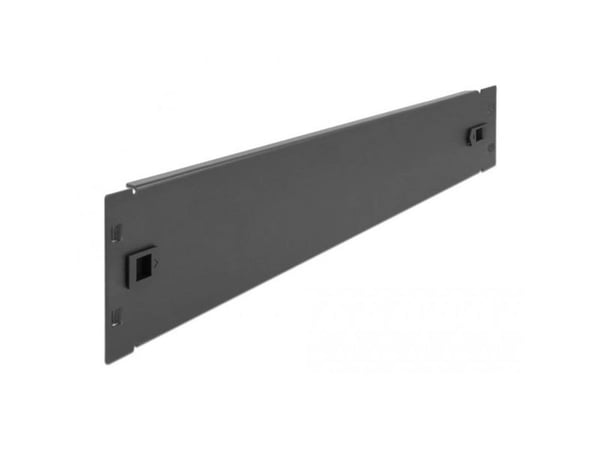 Delock - Blindpanel till rack - svart - 2U - 19"