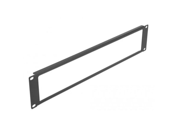 Delock - Täckpanel - svart - 2U - 19"