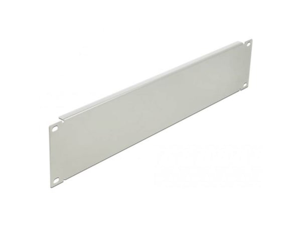 Delock - Blindpanel till rack - grå - 2U - 19"