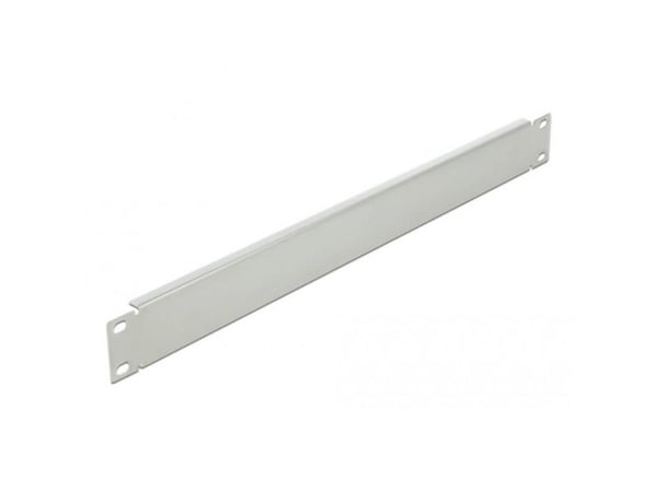 Delock - Blindpanel till rack - grå - 1U - 19"