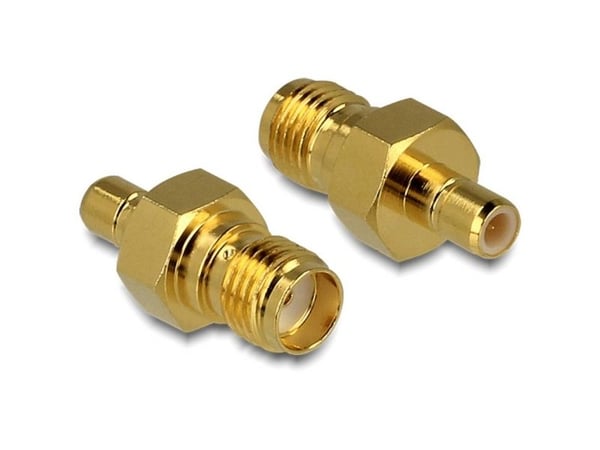 Delock - RF adapter - SMB hun til SMA hun