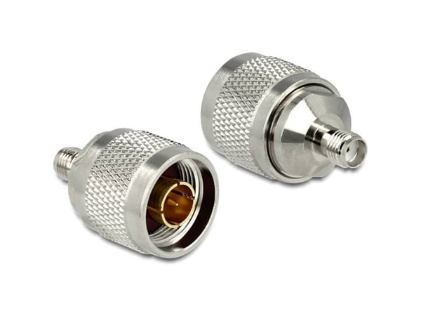 Delock - RF-adapter - SMA hunn til N-kontakt hann