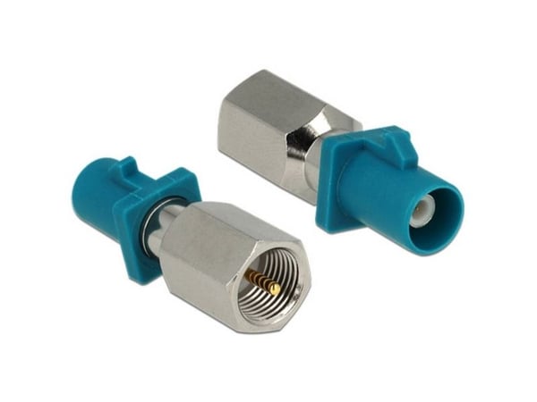 Delock - RF-adapter - FME hann til FAKRA Z-kobling hann - vannblå