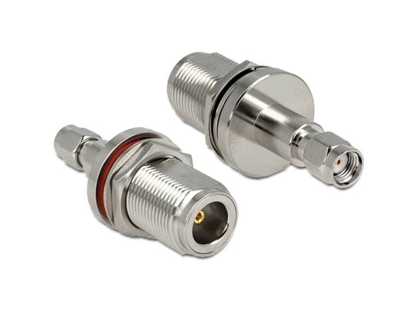 Delock - RF-kontakt - RP-SMA hunn til N-kontakt hunn