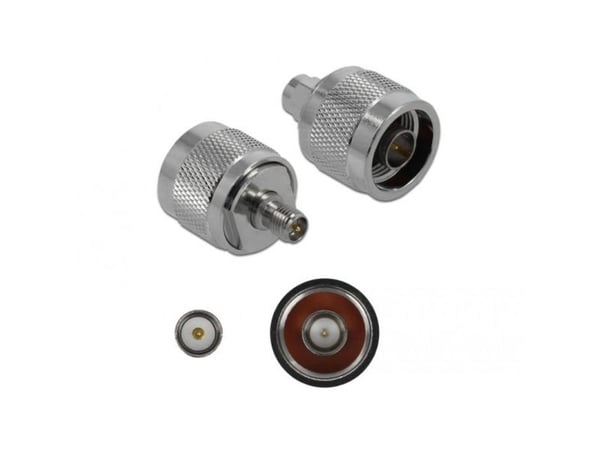 Delock - Antenneadapter - N-kontakt plugg til RP-SMA beholder