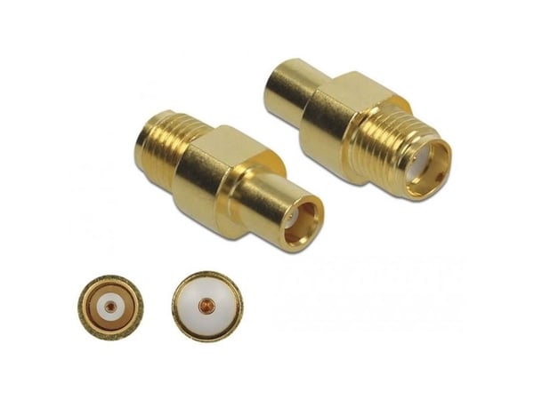 Delock - Antenneadapter - SMA beholder til MCX beholder