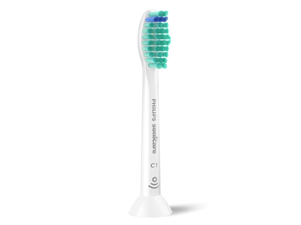 Philips Sonicare ProResults plaque control ProResults HX6016 6-pakning, børstehoder, 6 stykker, Hvit, 3 måned(er), Medium, Multi-passform, Philips
