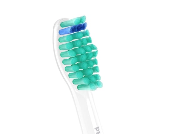 Philips Sonicare ProResults plaque control ProResults HX6016 6-pakning, børstehoder, 6 stykker, Hvit, 3 måned(er), Medium, Multi-passform, Philips