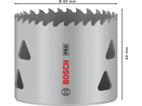 Bosch PRO Multi Material, Enkelt, Bor, Gips, Metall, Ikke-jernholdig metall, Plast, Mykt treverk, Grått, Koboltstål, Koboltlegert høyhastighetsstål...