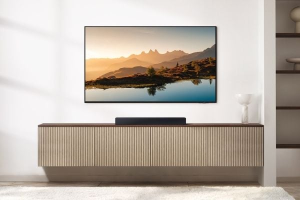 Samsung HW-B410GF - 2025 Edition - B-Series - soundbar - 2.0-kanals - trådlös - Bluetooth, NFC - 40 Watt - 2-vägs - svart
