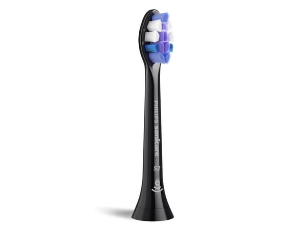 Philips Sonicare S2 Sensitive HX6054 - Utskiftningsbørstehode - for tannbørste - svart (en pakke 4)