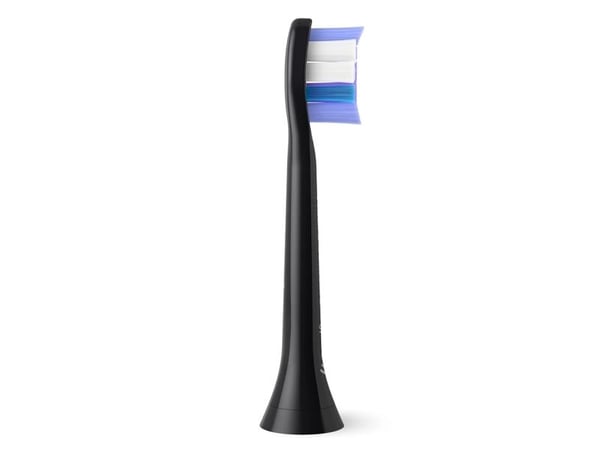 Philips Sonicare S2 Sensitive HX6054 - Utskiftningsbørstehode - for tannbørste - svart (en pakke 4)