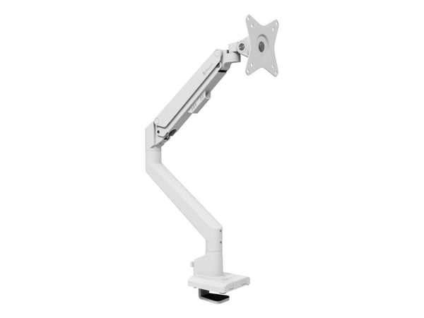 Arozzi Alzare Neo Single - Gas Spring Monitor Arm - White