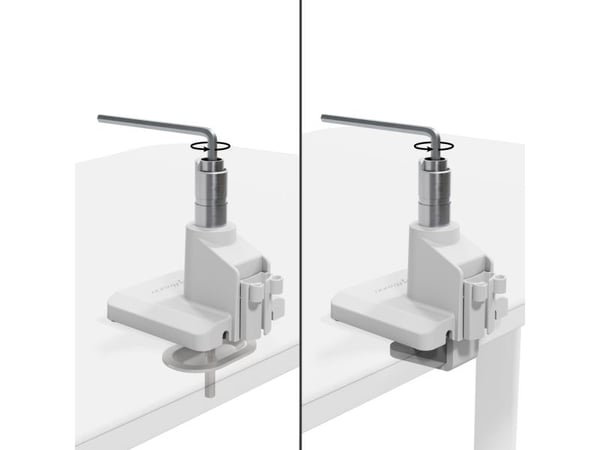 Arozzi Alzare Neo Single - Gas Spring Monitor Arm - White