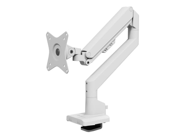 Arozzi Alzare Neo Single - Gas Spring Monitor Arm - White