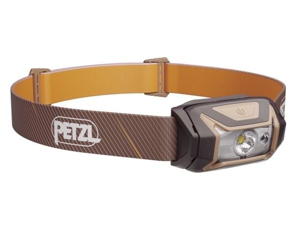Petzl Tikka, Hodebåndslommelykt, Brun, Knapper, IPX4, LED, 1 lamper
