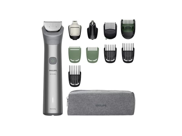 Philips 5000 Series MG5941 All-in-One - Trimmeri - johdoton - vaaleanharmaa