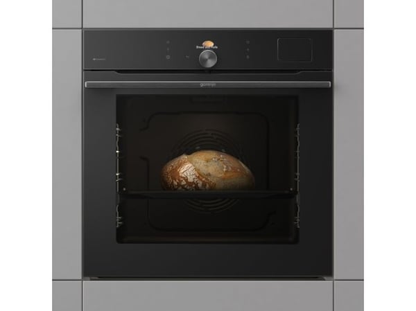 Gorenje BFS6148B, Stor, Elektrisk ovn, 77 l, 2300 W, Innebygget, Svart