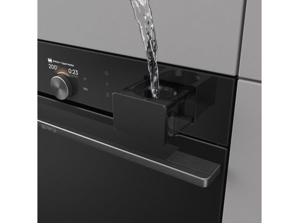 Gorenje BFS6148B, Stor, Elektrisk ovn, 77 l, 2300 W, Innebygget, Svart