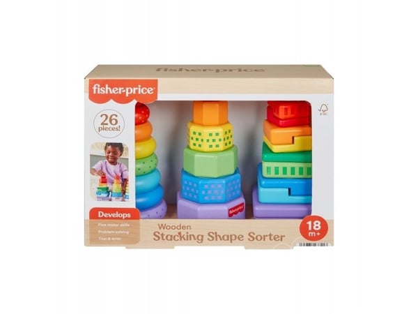 Mattel Fisher Price trebygningstårn (HXT76)
