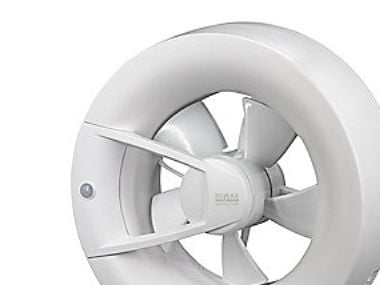 Duka ventilator S8 - rund Ø193 mm vit