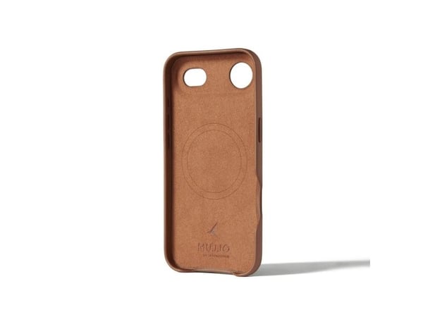 Mujjo Full Leather Case with MagSafe for iPhone 17 Air - Tan