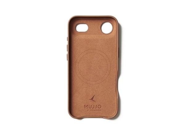 Mujjo Full Leather Case with MagSafe for iPhone 17 Air - Tan