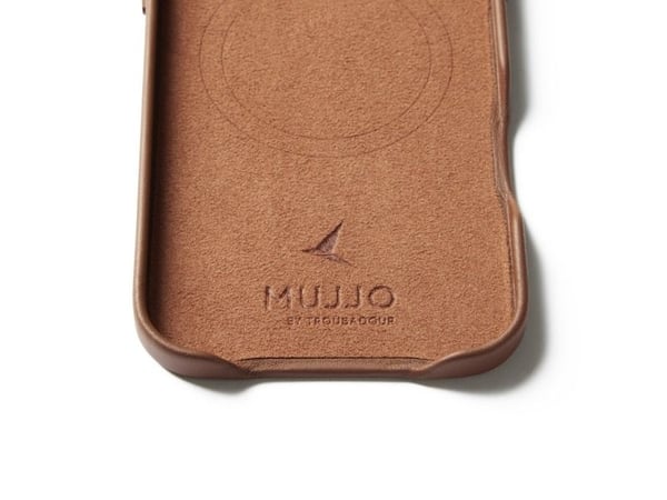 Mujjo Full Leather Case with MagSafe for iPhone 17 Air - Tan
