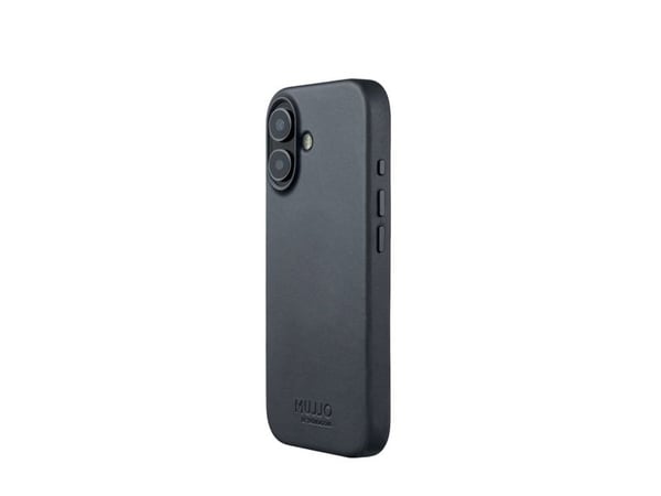 Mujjo Nahkakotelo - Nahkakotelo iPhone 17:lle yhteensopiva MagSafe (basaltti) kanssa