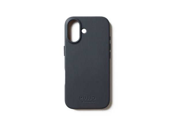 Mujjo Nahkakotelo - Nahkakotelo iPhone 17:lle yhteensopiva MagSafe (basaltti) kanssa