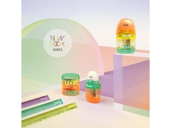 Sharpener Spin New Look (24stk) MILAN EDUKAMP