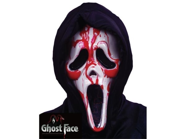 Blödande Ghost Face-mask