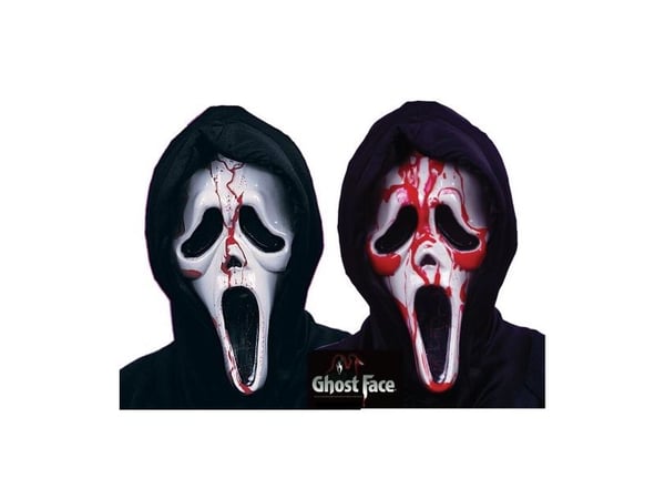 Blödande Ghost Face-mask