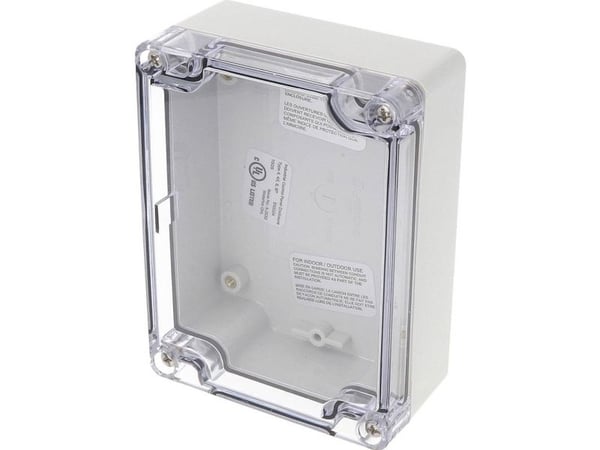 Hammond Electronics 1554NL2GYSL Kotelo 119 x 119 x 45 Polykarbonaatti vaaleanharmaa 1 kpl