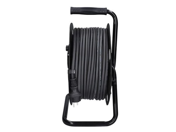 Solight PB34, Black, 4 AC outlet(s), Angled, 50 m, 1.5 mm², IP44