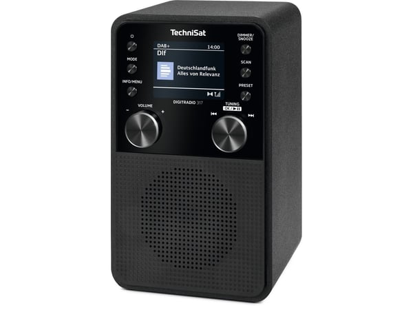 TechniSat DigitRadio 317, Bærbar, Analog og digital, DAB+, FM, 87,5 - 108 MHz, 174 - 240 MHz, PLL
