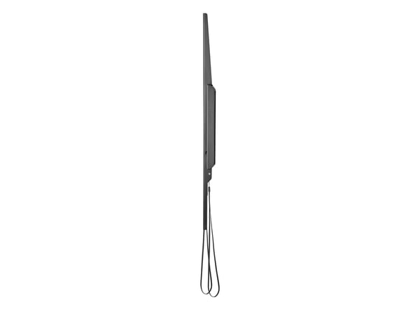 DELTACO - Monteringssett (veggmontering) - robust - for buet / flatt panel - fast, opptil 120 kg - svart - skjermstørrelse: 60"-120"