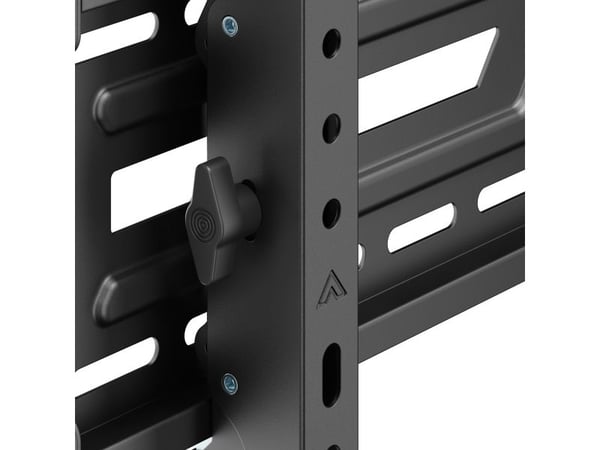 DELTACO - Monteringssett (veggmontering) - robust - for buet / flatt panel - tilt, opptil 75 kg - svart - skjermstørrelse: 37"-86"