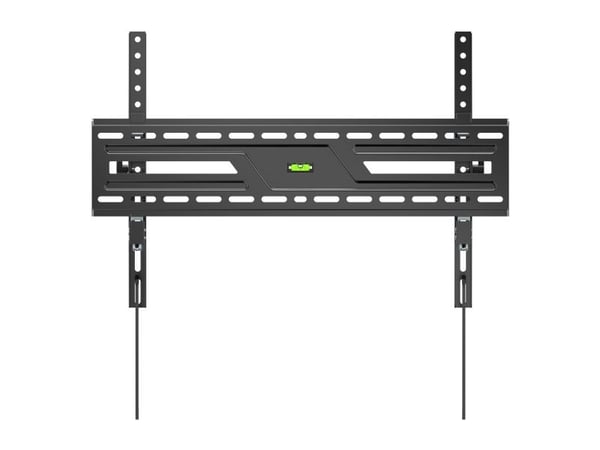 DELTACO - Monteringssett (veggmontering) - robust - for buet / flatt panel - tilt, opptil 75 kg - svart - skjermstørrelse: 37"-86"