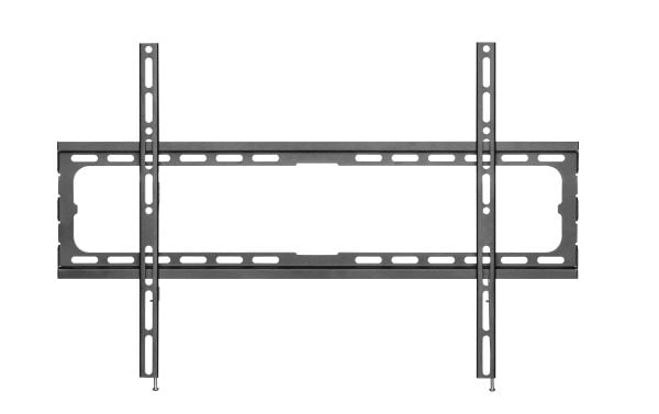DELTACO - Monteringssett (veggmontering) - fast - for flatpanel - opptil 45 kg - svart - skjermstørrelse: 37"-80"