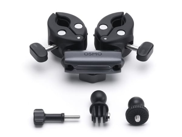 DJI Osmo - Støttesystem - klemmemonteringsbrakett - dobbel, kraftig - for DJI Osmo 360