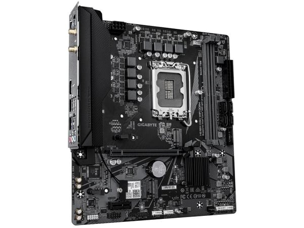 Gigabyte H610M D3H WIFI DDR4 - Hovedkort - micro ATX - LGA1700-sokkel - H610 Chipset - USB 3.2 Gen 1 - Gigabit LAN, Wi-Fi, Bluetooth - innbygd graf...