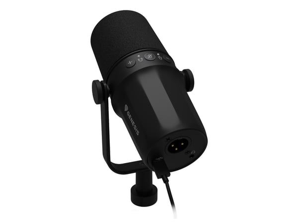 Genesis RADIUM 750D strømmemikrofon, USB/XLR, stativ