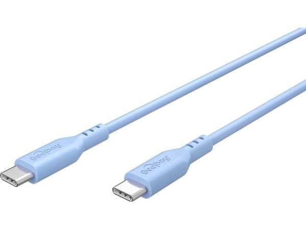 Goobay 77741, 1,5 m, USB C, USB C, USB 2.0, 0,48 Gbit/sek, Blå