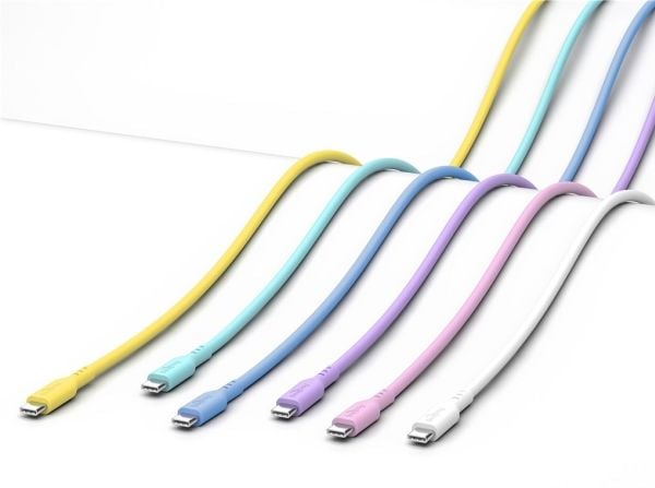 Goobay 77742, 1,5 m, USB C, USB C, USB 2.0, 0,48 Gbit/sek, gul